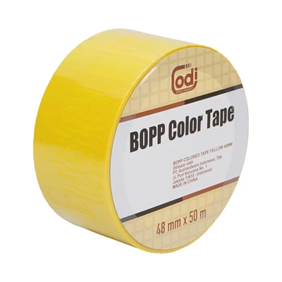 Gambar Odi Isolasi Bopp Colored 50 Meter 48 mm - Kuning