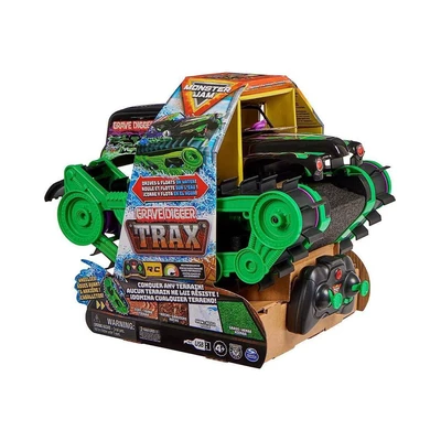 Gambar Monster Jam Grave Digger Trax Remote Control 1:15 6812