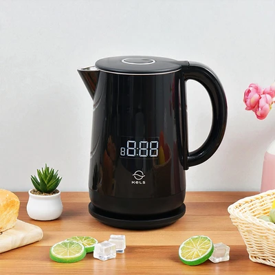 Gambar Kels Harold Teko Listrik Digital 1.5 Liter - Hitam