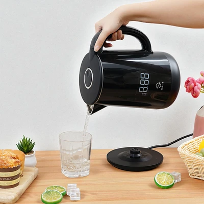 Gambar Kels Harold Teko Listrik Digital 1.5 Liter - Hitam
