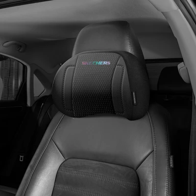 Gambar Skechers Bantal Leher Kursi Mobil Gogamat - Hitam