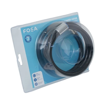 Gambar Fosa 1.2 Mtr Selang Shower Elegant - Hitam