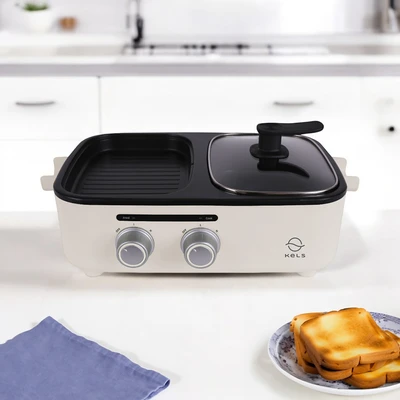 Gambar Kels Barren Multicooker 3In1 - Putih