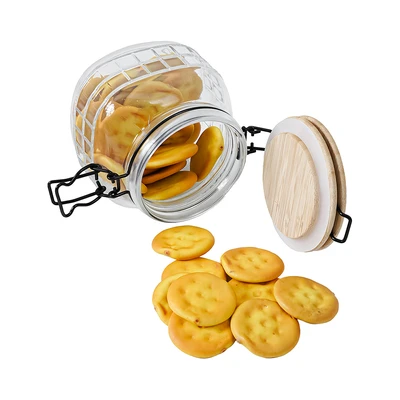Gambar Picas Noir Stoples Makan 730 ml Transparan - Cokelat