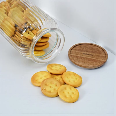 Gambar Picas Liberica Stoples Kaca 1.3 Liter Transparan - Cokelat