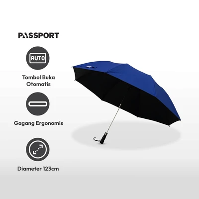 Gambar Passport Payung Lipat Auto Open UV 123 cm