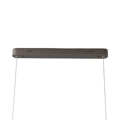Gambar Informa Kiana Lampu Gantung Hias Rectangle - Cokelat Coffee