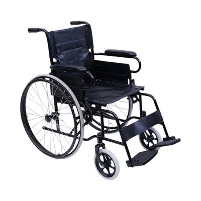 Gambar Galena Kursi Roda Manual PVC - Hitam