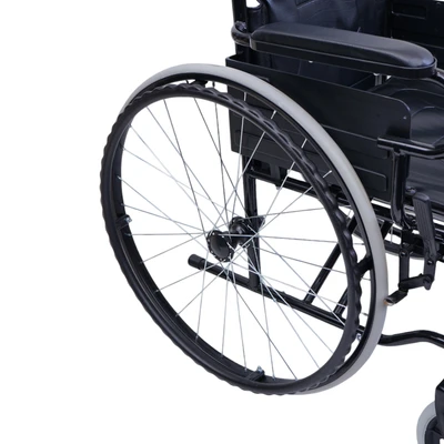 Gambar Galena Kursi Roda Manual PVC - Hitam