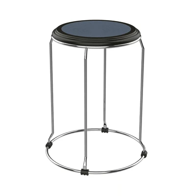 Gambar Soleil Lotus Bangku - Hitam/Krom