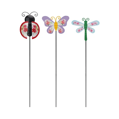 Gambar Arthome Tongkat Dekorasi Taman Fly Set 3 pcs
