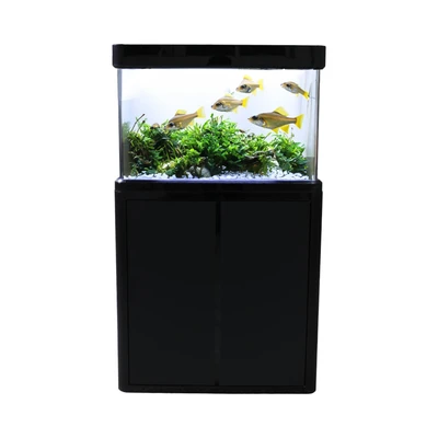 Gambar Boyu Set Aquarium & Kabinet 280 Liter Eaf-1000 - Hitam