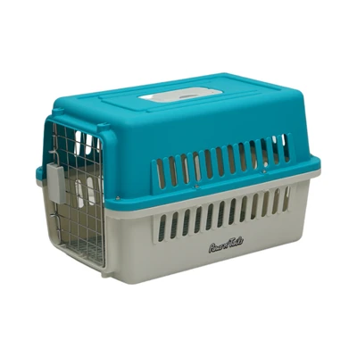 Gambar Paws N Tail Kandang Travel Portable Anjing & Kucing 40x30x49 cm - Biru