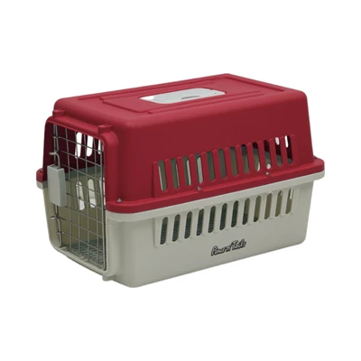 Gambar Paws N Tail Kandang Travel Portable Anjing & Kucing 40x30x49 cm - Merah