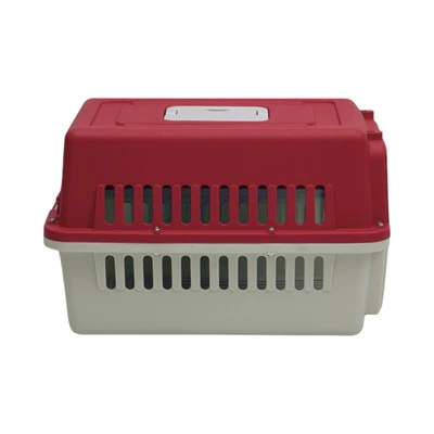 Gambar Paws N Tail Kandang Travel Portable Anjing & Kucing 40x30x49 cm - Merah