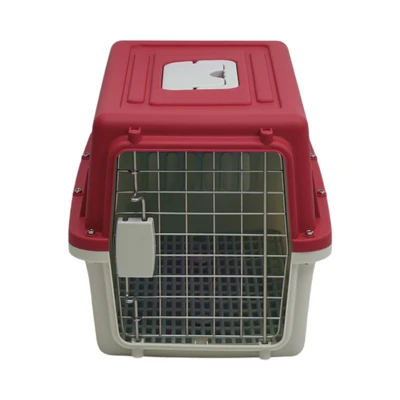 Gambar Paws N Tail Kandang Travel Portable Anjing & Kucing 40x30x49 cm - Merah