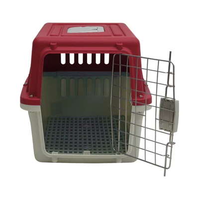 Gambar Paws N Tail Kandang Travel Portable Anjing & Kucing 40x30x49 cm - Merah