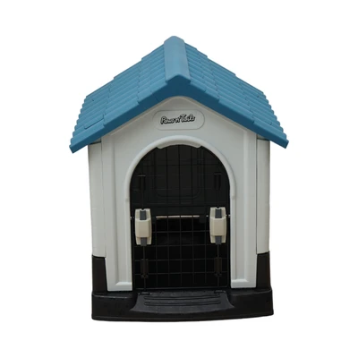 Gambar Paws N Tail Rumah Anjing & Kucing 68x57x66 cm - Biru