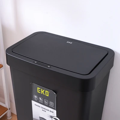 Gambar Eko Hana Tempat Sampah Sensor Gerak Plastik 50 Liter - Hitam