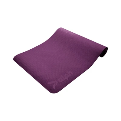 Gambar Alph Matras Yoga Tpe 6 Mm Dengan Strap - Ungu