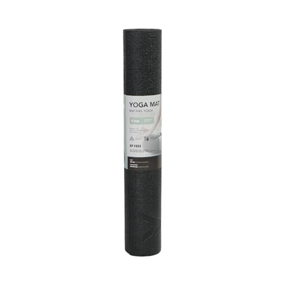 Gambar Alph Matras Yoga PVC 4 mm - Hitam
