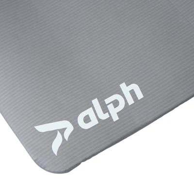 Gambar Alph Matras Yoga Nbr 10 mm - Abu-Abu