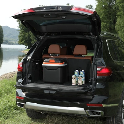 Gambar Otto Klasse 24 Ltr Kulkas Mobil Cool & Warm Ec-1525-24L - Abu-Abu