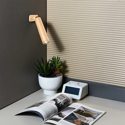 Gambar Informa Chloe Lampu Meja LED Multifungsi Dimmable 3 Watt - Cokelat