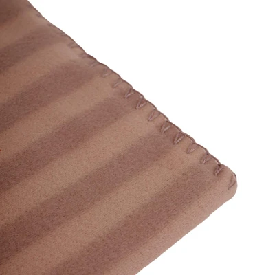 Gambar Sleeplite 120x150 cm Selimut Polar Stripe - Cokelat