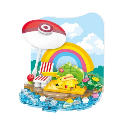 Gambar Keeppley Pokemon Pikachu Have A Sunbathing - Mix