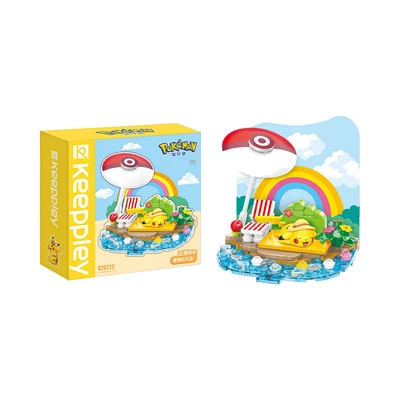 Gambar Keeppley Pokemon Pikachu Have A Sunbathing - Mix