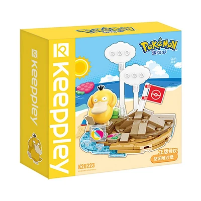 Gambar Keeppley Pokemon Psyduck Build A Sandcastle