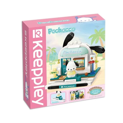 Gambar Keeppley Sanrio Mini Street Scenes Pochacco