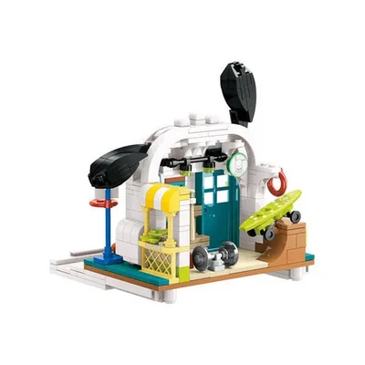 Gambar Keeppley Sanrio Mini Street Scenes Pochacco