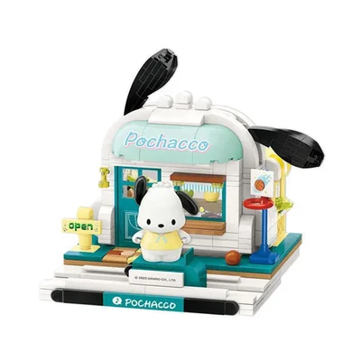 Gambar Keeppley Sanrio Mini Street Scenes Pochacco