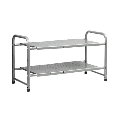 Gambar Stora Rak Wastafel Expandable - Abu-Abu