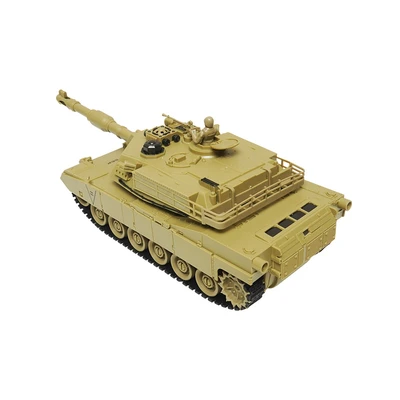 Gambar Top Gear Battle Tanks Abrams M1a2 Remote Control 1:28 - Kuning