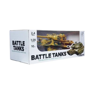 Gambar Top Gear Battle Tanks Tigercamouflage Remote Control 1:28