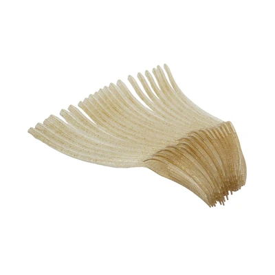 Gambar Ataru Garpu Plastik Set 20 pcs - Gold