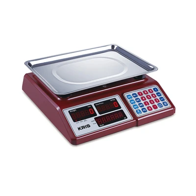 Gambar Kris Timbangan Digital LED 30 Kg - Merah
