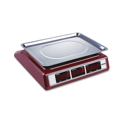 Gambar Kris Timbangan Digital LED 30 Kg - Merah