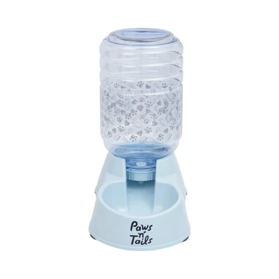 Gambar Paws N Tail Dispenser Minuman Hewan Feeder 3.5 Liter - Biru