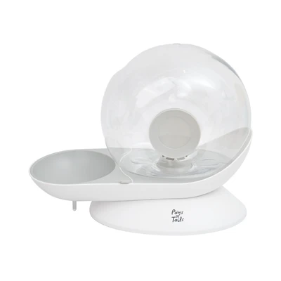 Gambar Paws N Tail Dispenser Minuman Hewan Feeder Snail 2.8 Liter - Abu-Abu