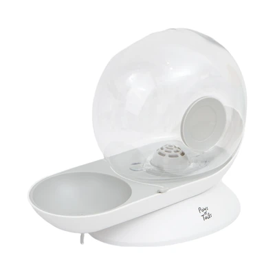 Gambar Paws N Tail Dispenser Minuman Hewan Feeder Snail 2.8 Liter - Abu-Abu