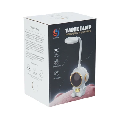 Gambar Ataru Lampu Tidur Rechargeable Astronout - Putih