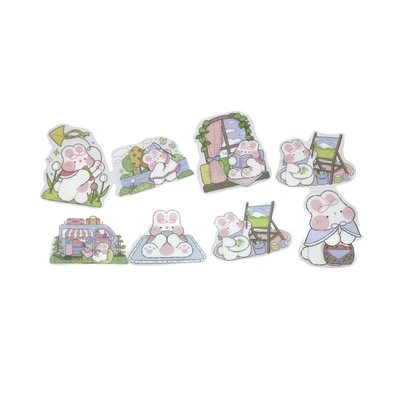 Gambar Ataru Stiker Bag Rabbit Set 30 pcs - Mix