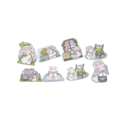 Gambar Ataru Stiker Bag Rabbit Set 30 pcs - Mix