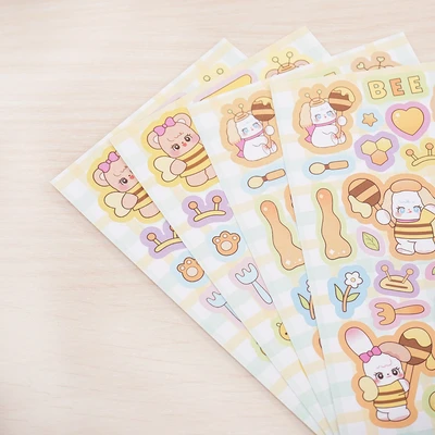 Gambar Ataru Stiker Cute Rabbit And Friends