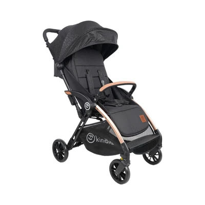 Gambar Kindla Precious Stroller Anak Lipat One Key - Hitam