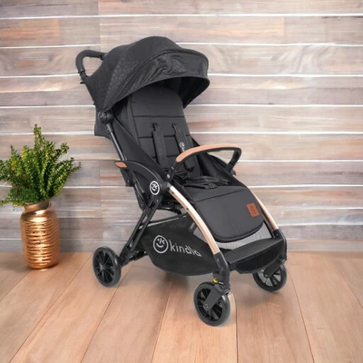 Gambar Kindla Precious Stroller Anak Lipat One Key - Hitam